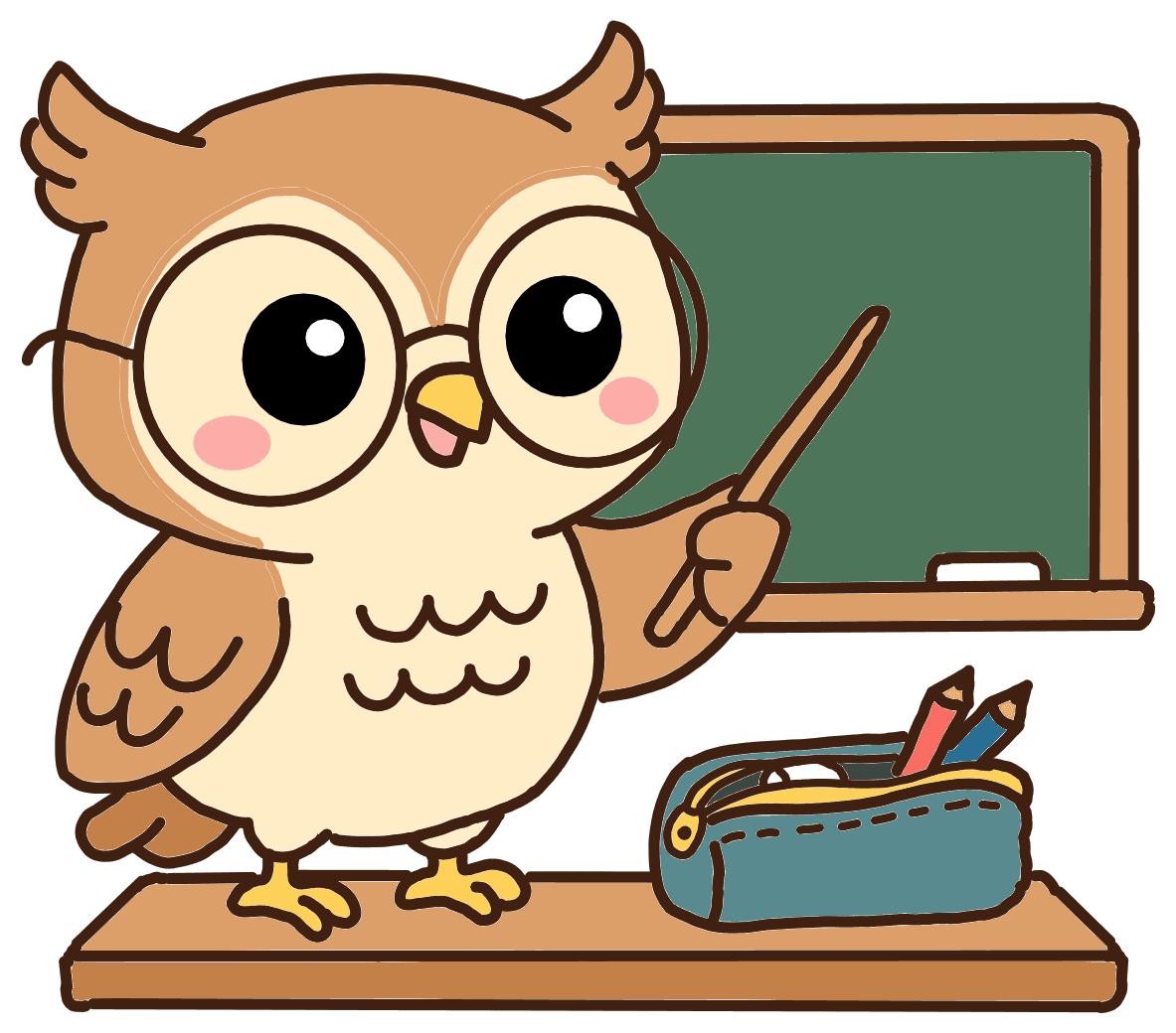 Le hibou de Trousse, mascotte des cours portables